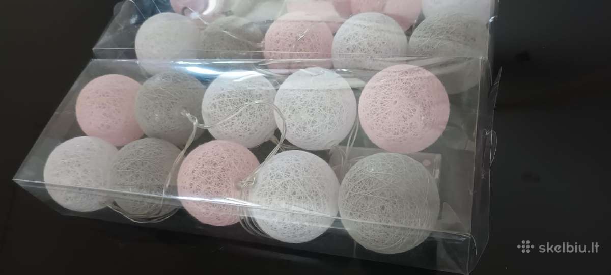 Girlianda LED - kamuoliukai