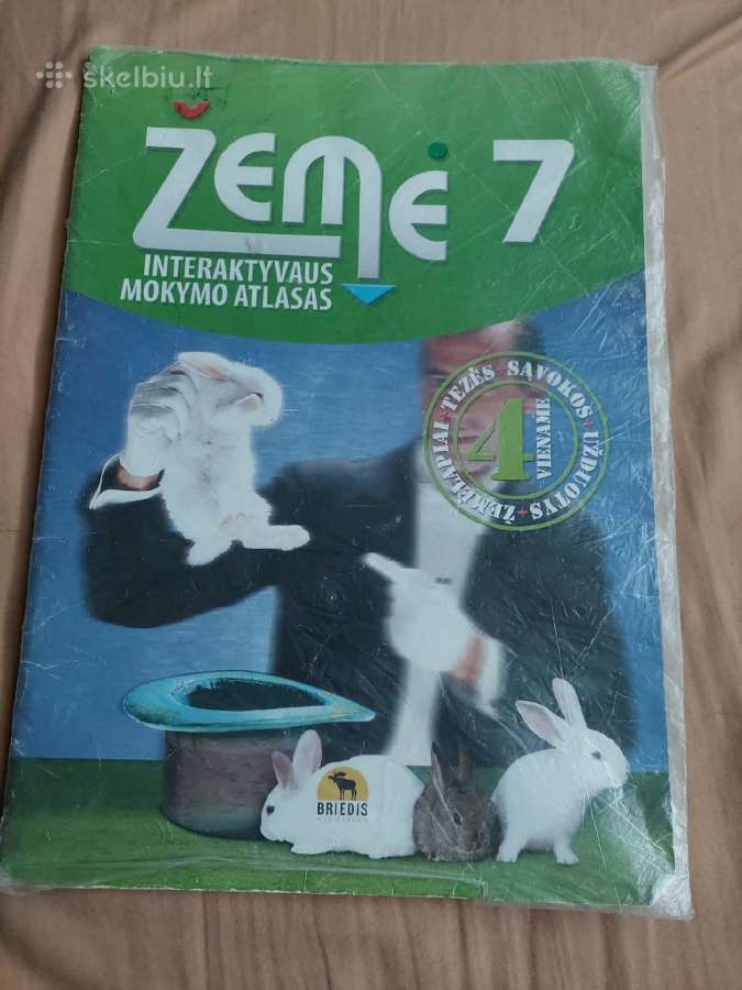 Interaktyvaus mokymosi atlasas. Žemė 7 klasė
