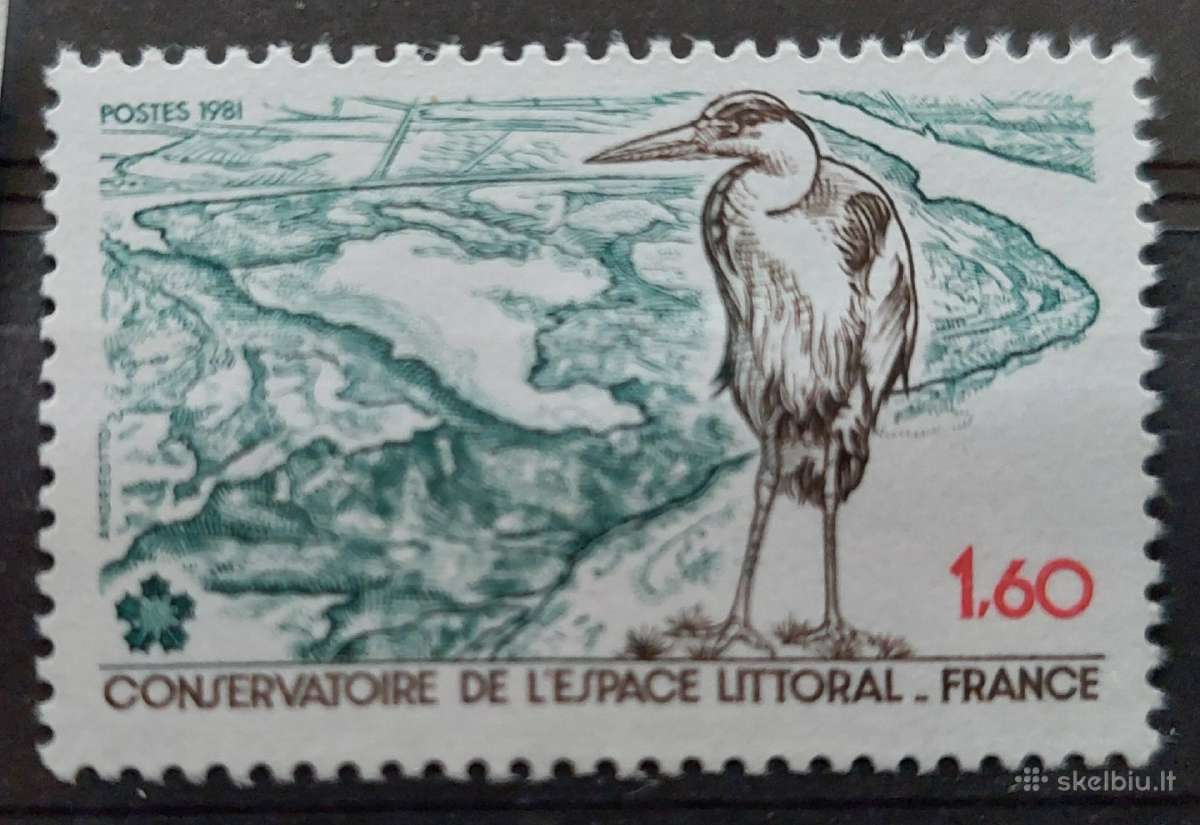 Prancūzija 1981 paukštis, švarus, Michel 2272