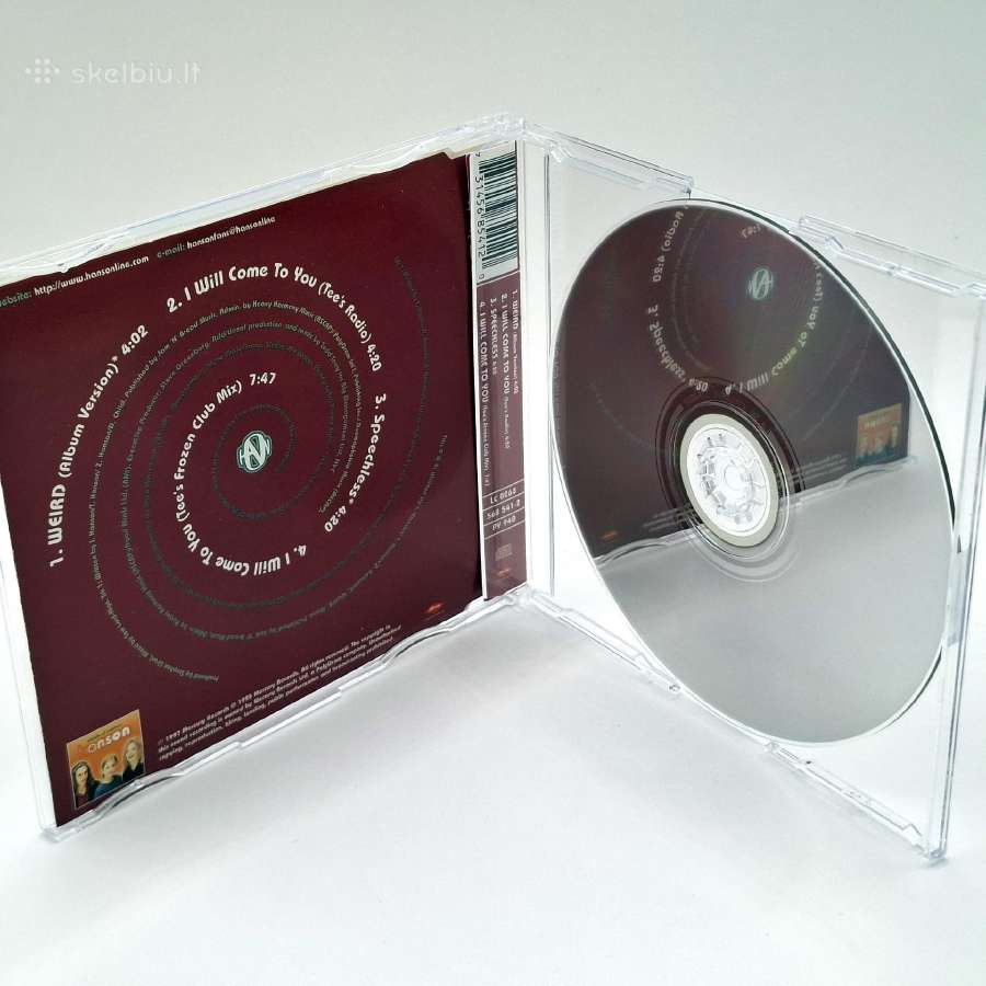 Hanson - Weird (CD, Singlas) - nuotraukos Nr. 3
