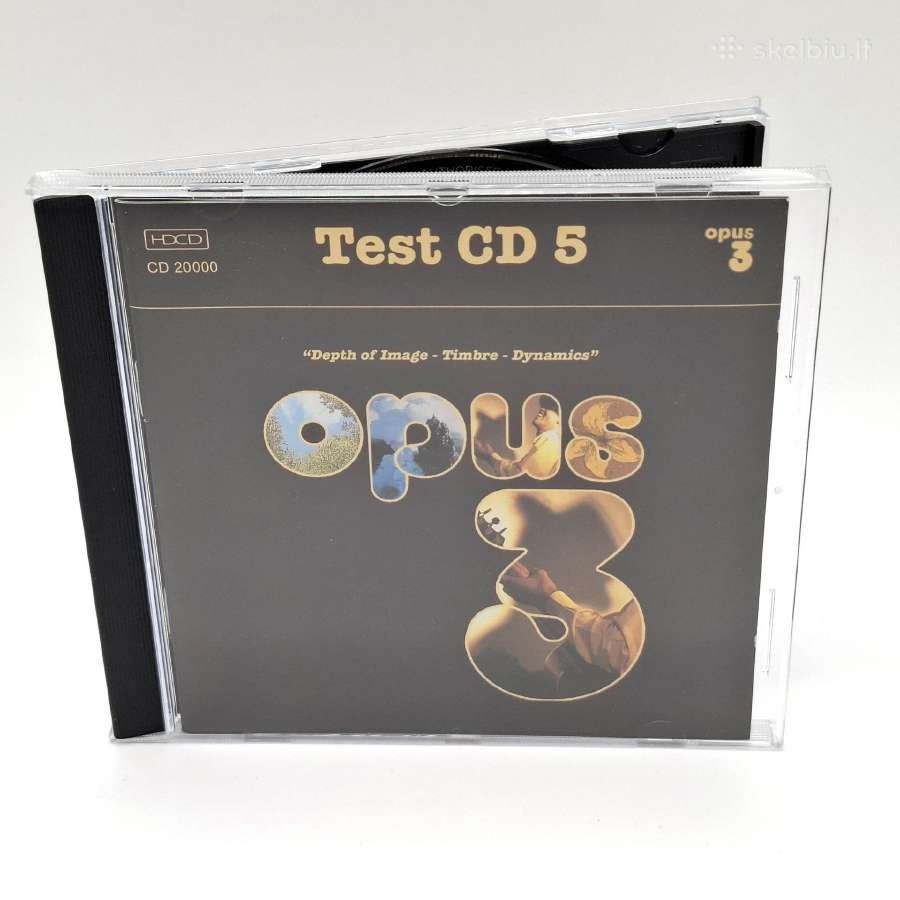 Test CD 5 - Depth Of Image - Timbre (CD)