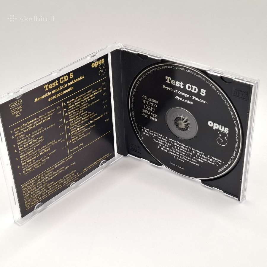 Test CD 5 - Depth Of Image - Timbre (CD) - nuotraukos Nr. 3