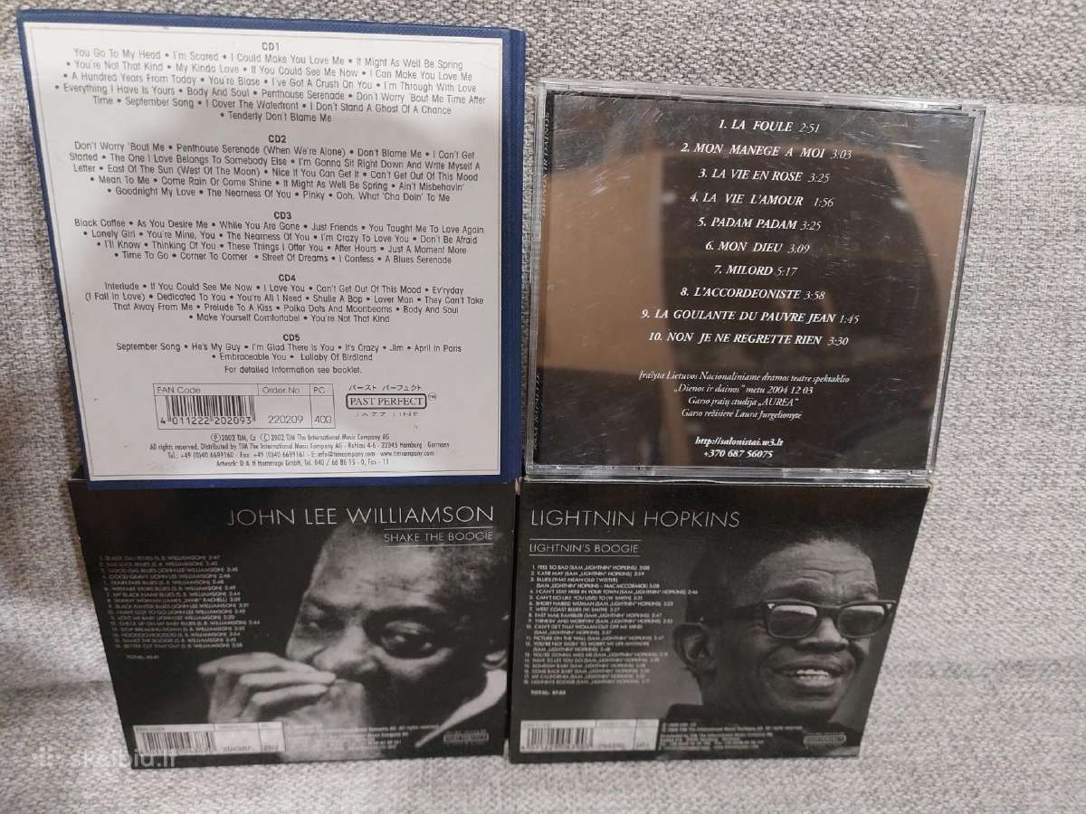 Jazz, chanson muzikos CD - nuotraukos Nr. 2