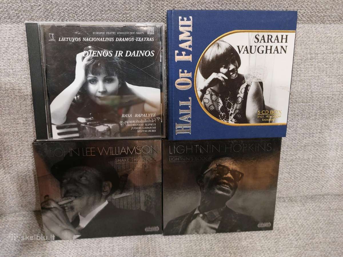 Jazz, chanson muzikos CD