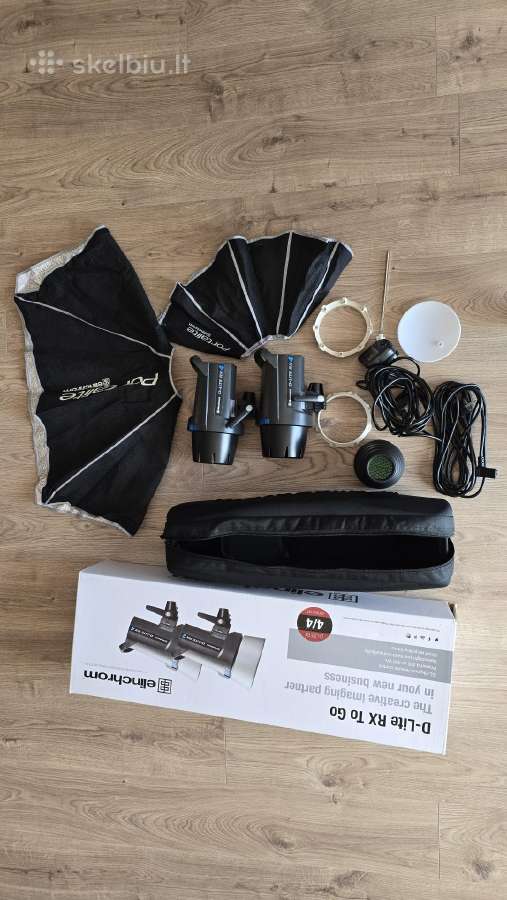 Elinchrom D-lite Rx 4 + Elsp-hs paleidėjas canon - nuotraukos Nr. 3