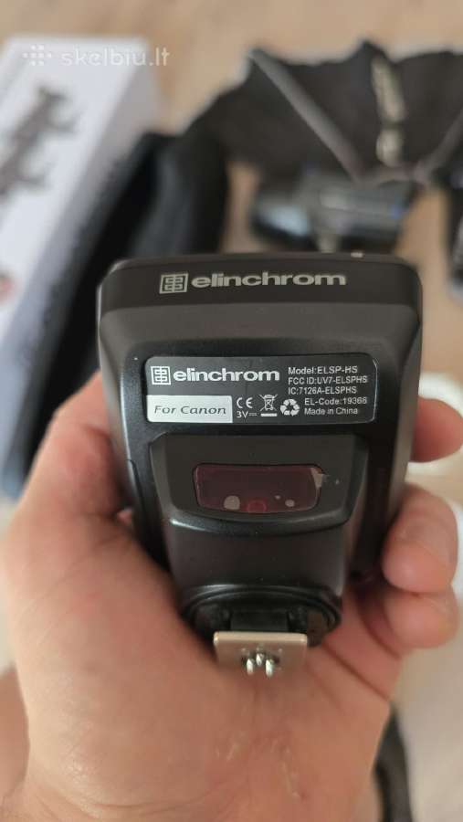 Elinchrom D-lite Rx 4 + Elsp-hs paleidėjas canon - nuotraukos Nr. 5