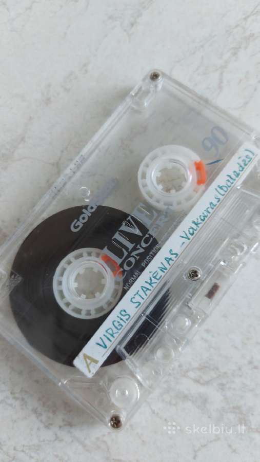 Virgio Stakėno baladės audio kasetėje