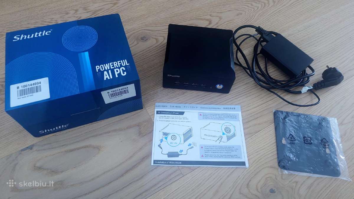Shuttle Nano Pc Nt10h5, Ultra 5 125h, 32gb ddr5