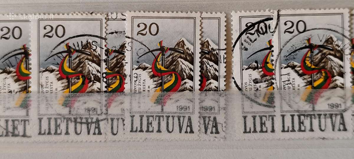 Lietuva 1991 antspauduoti
