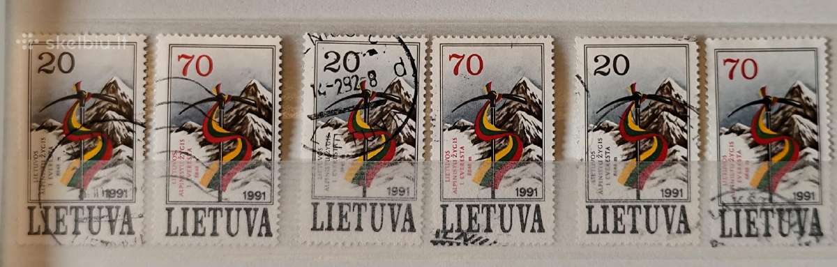 Lietuva 1991 antspauduoti