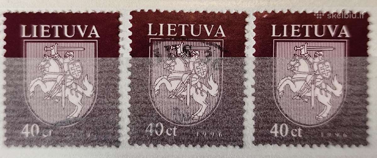 Lietuva 1996, 1997 antspauduoti - nuotraukos Nr. 2