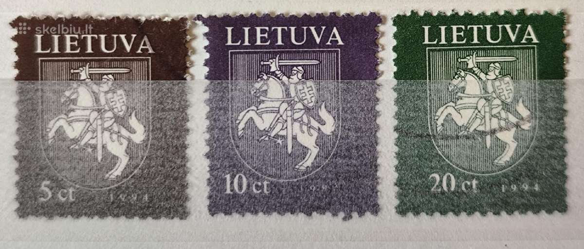 Lietuva 1994 antspauduoti