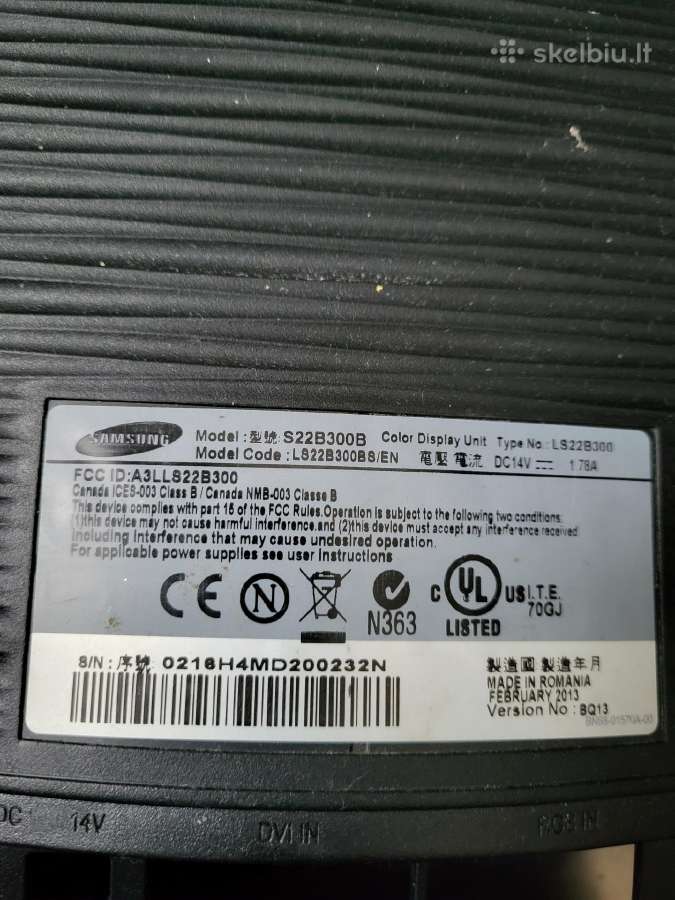 Samsung S22b300b (dalys) - nuotraukos Nr. 2