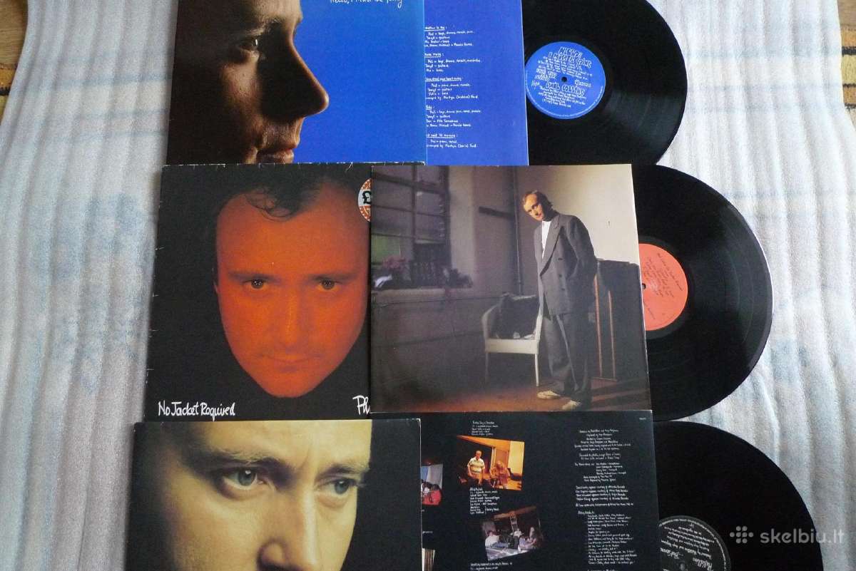 Phil Collins albumai puikus ir Omara 1974,lab.gera