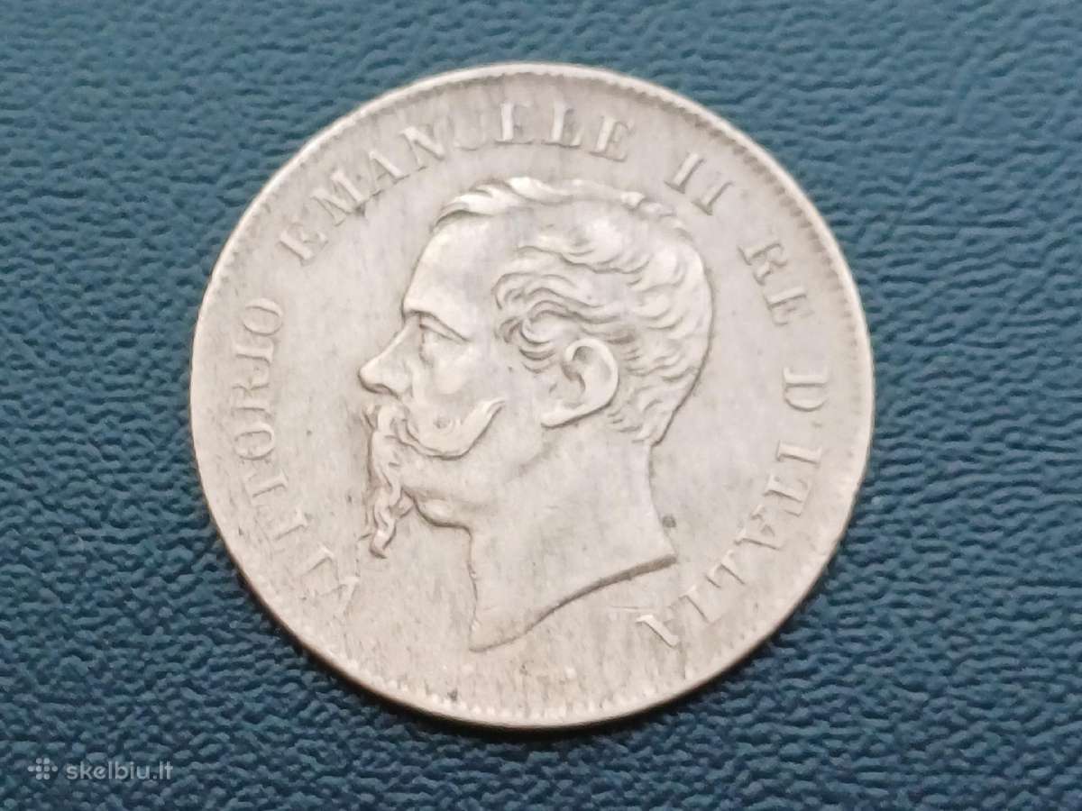 5 čentisimai 1867m. Italija - nuotraukos Nr. 2