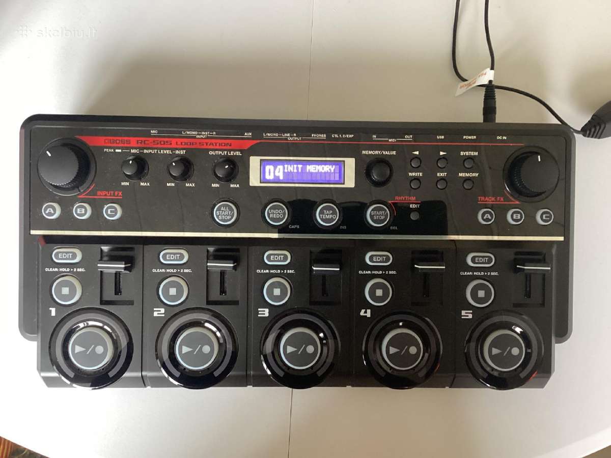 Looperis Boss Loop Station RC-505 - nuotraukos Nr. 3