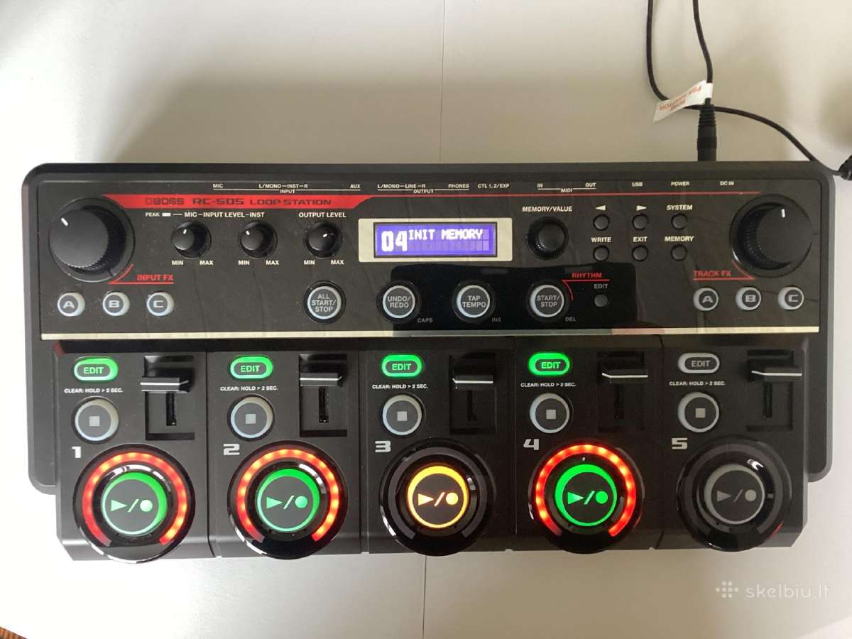 Looperis Boss Loop Station RC-505 - nuotraukos Nr. 4