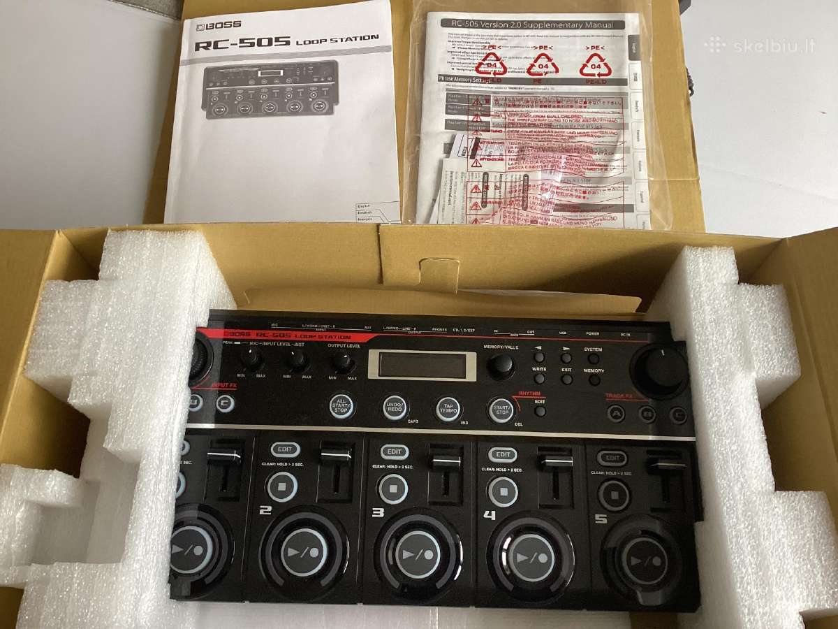 Looperis Boss Loop Station RC-505 - nuotraukos Nr. 5