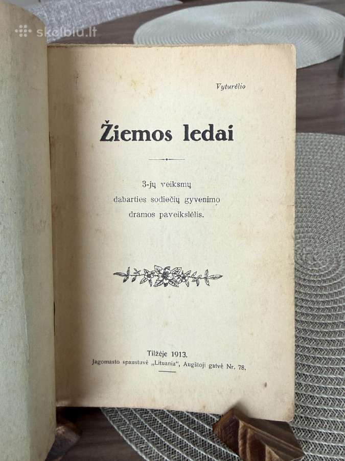 Žiemos ledai 1913 m. - nuotraukos Nr. 2