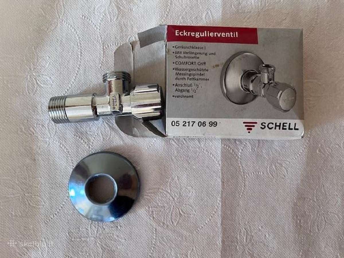 Schell šlangučių pajungimo kranas