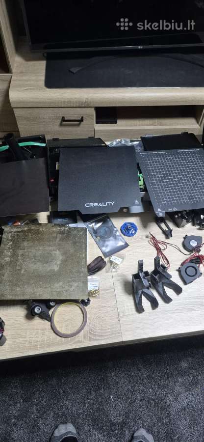 3D spausdintuvas ender 3v2 parduodu keiciu - nuotraukos Nr. 13