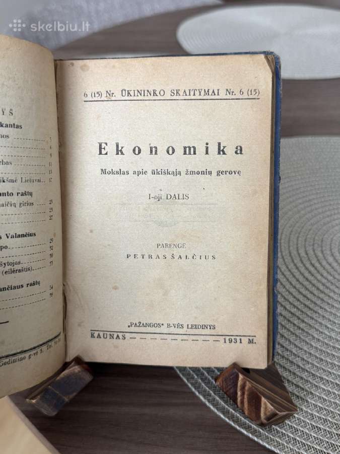 Konvoliutas iš 5 retų knygų 1931 m - nuotraukos Nr. 5
