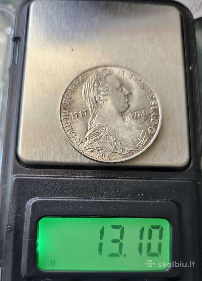 1967 m. 25 šilingai. Austrija. - nuotraukos Nr. 3