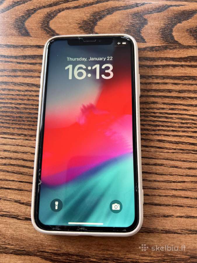iPhone Xs 64gb juodas