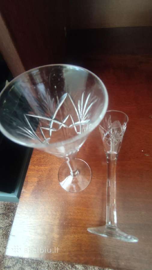Vintaziniai Labai Grazus Kristolo Padeklai - nuotraukos Nr. 2