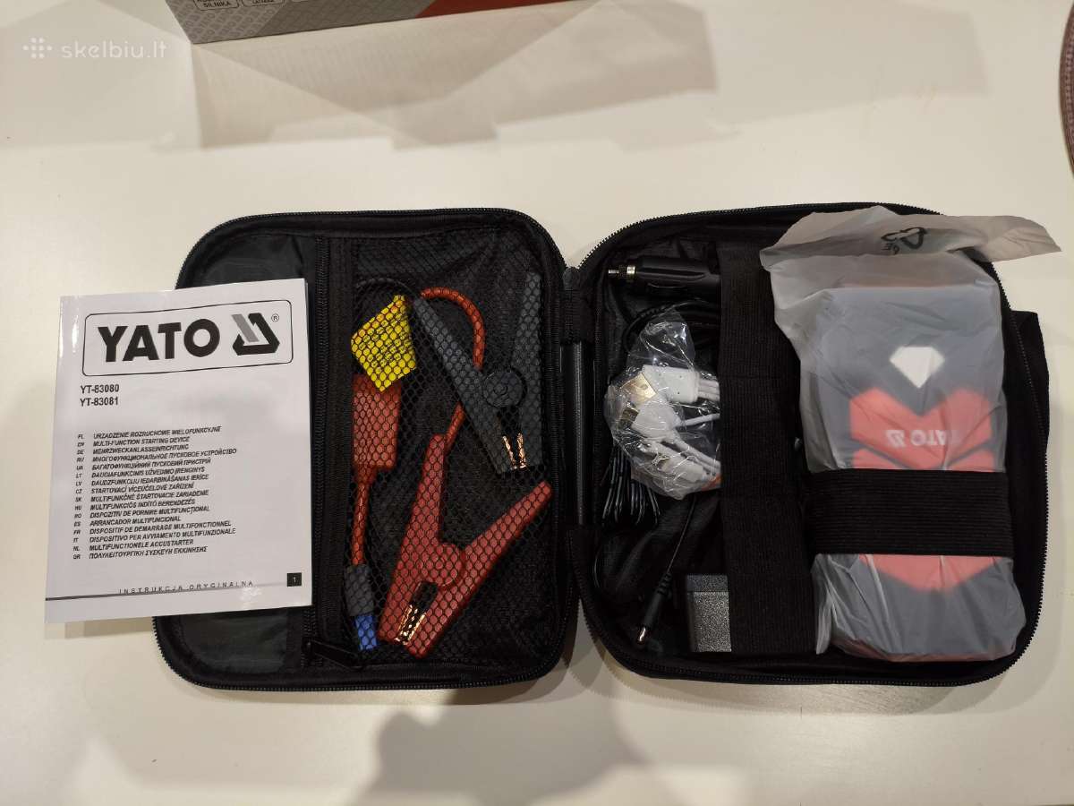 Įkroviklis 9000mah YT-83081 Yato - nuotraukos Nr. 2