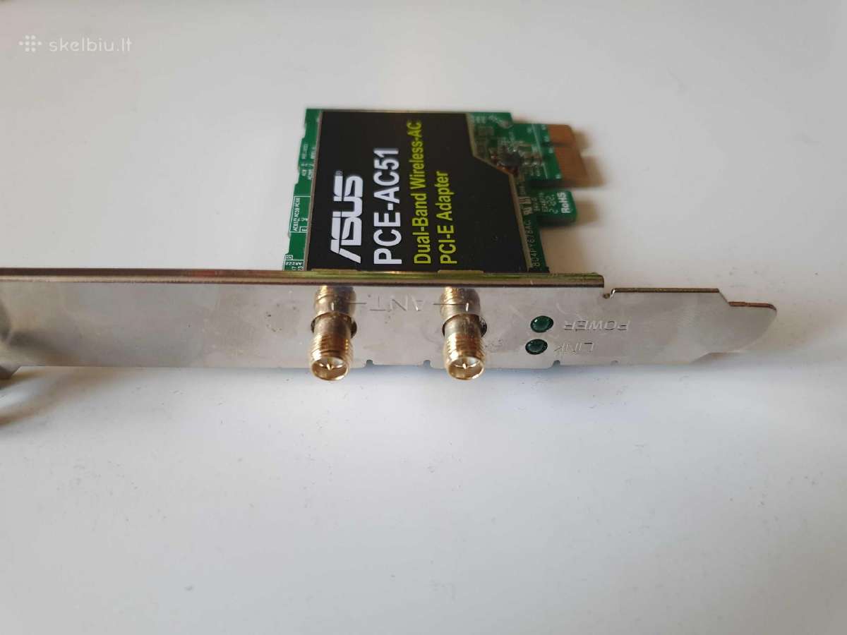 Dual band wireless Pci-e adapter - nuotraukos Nr. 2