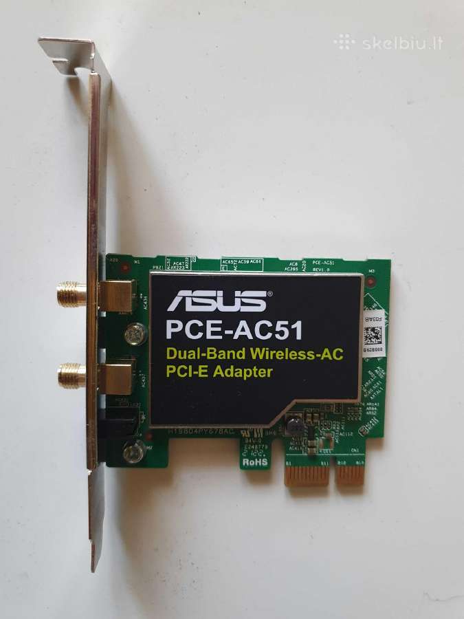 Dual band wireless Pci-e adapter