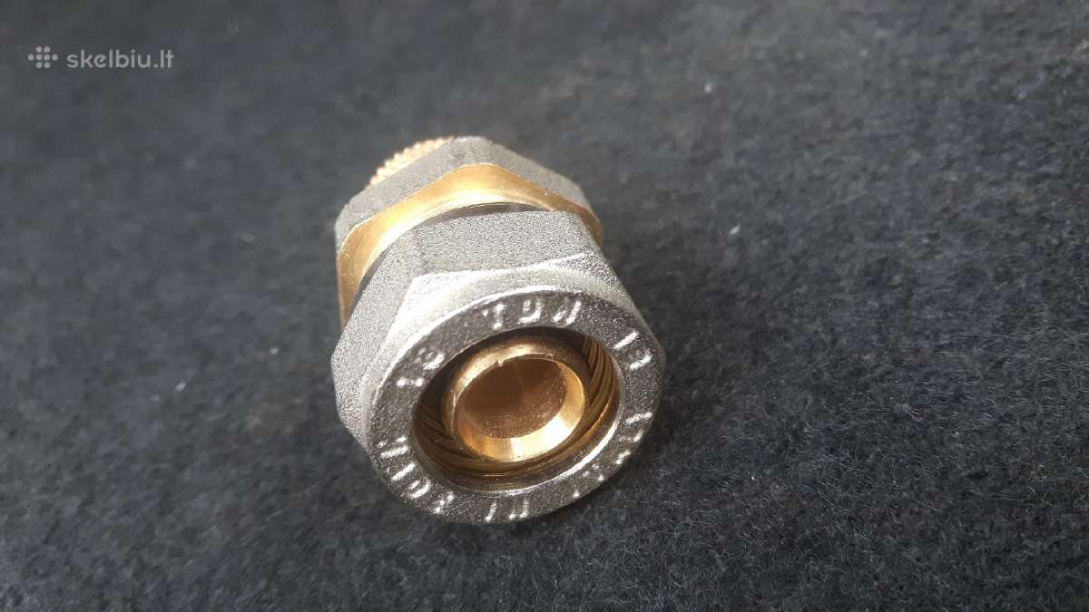 Užveržiamas antgalis Tdm 18mm 3/4'' žalvaris - nuotraukos Nr. 3