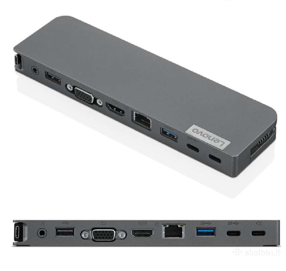 Lenovo usb-c mini dock jungciu stotele