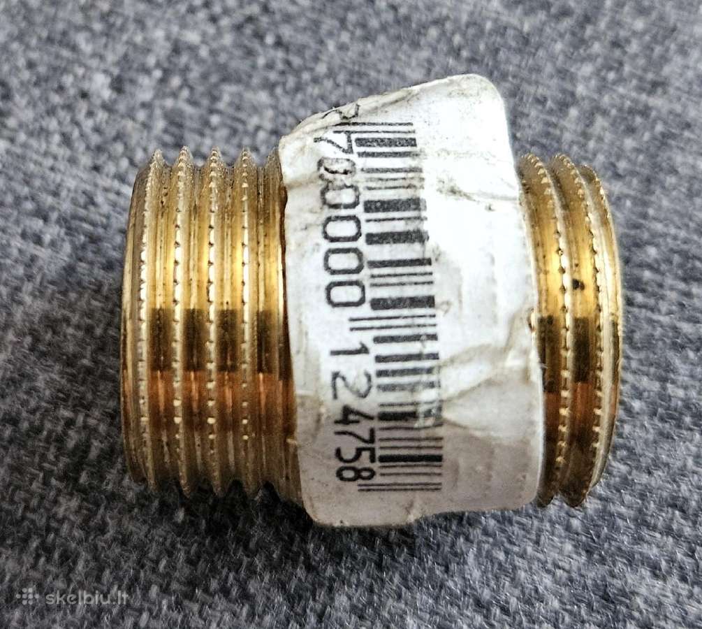 Srieginis perėjimas žalvarinis 1/2''x1/2'' 1vnt