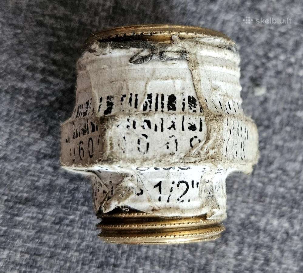 Srieginis perėjimas žalvarinis 1/2''x3/4'' 1vnt