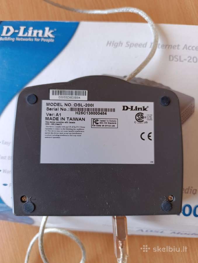 Dlink dsl-200i - nuotraukos Nr. 2