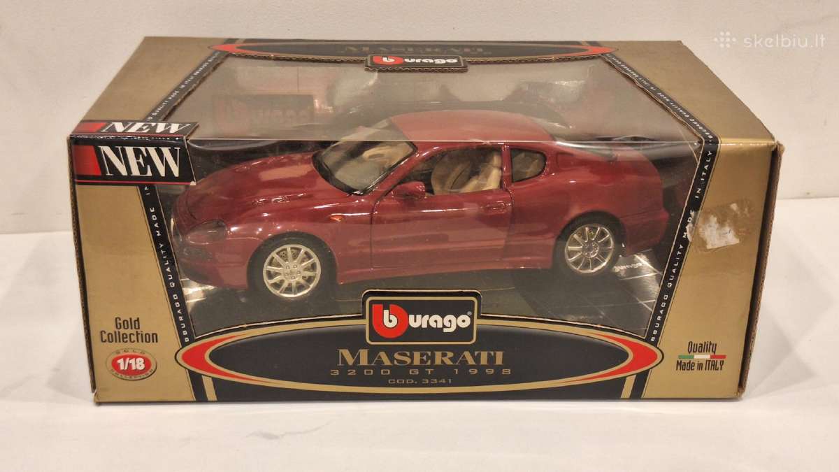 Maserati 3200 GT (1998) 1:18 mastelio modeliukas