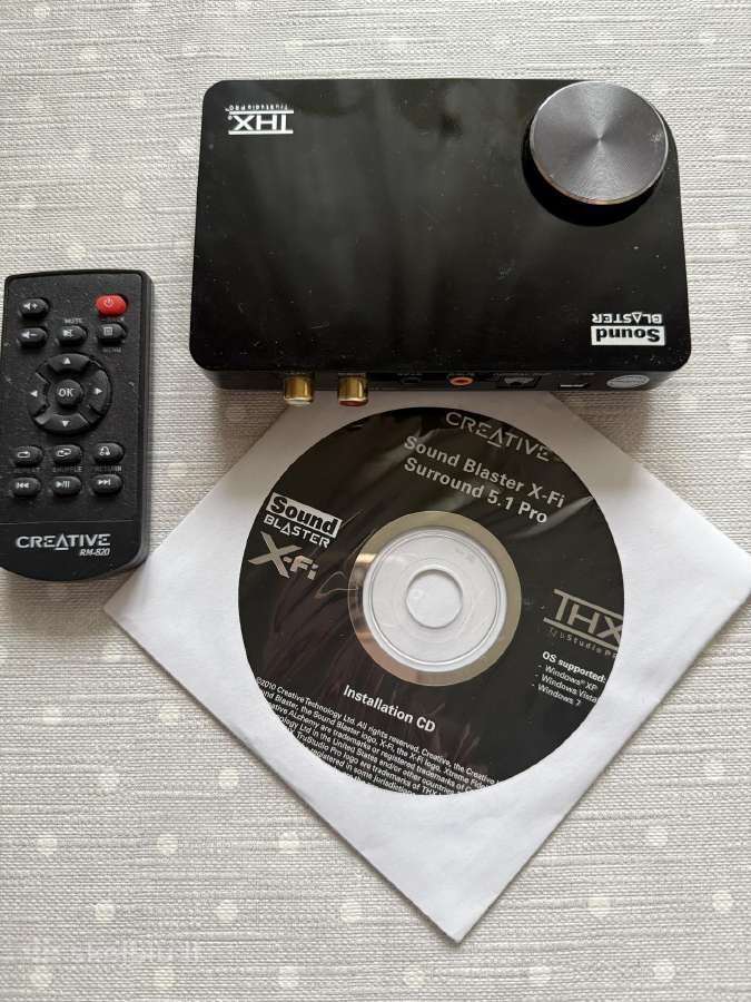 Garso plokštė Creative X-fi Surround 5.1 Pro - nuotraukos Nr. 4