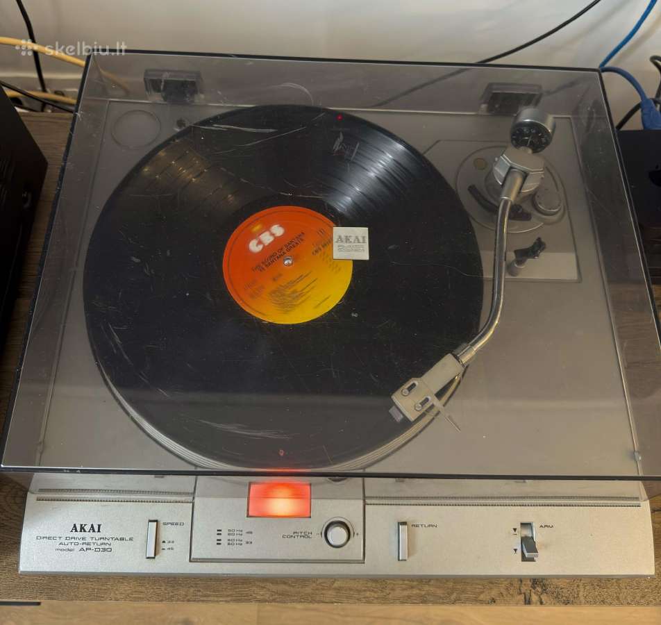 Plokštelių grotuvas Akai Ap-d30 - nuotraukos Nr. 2