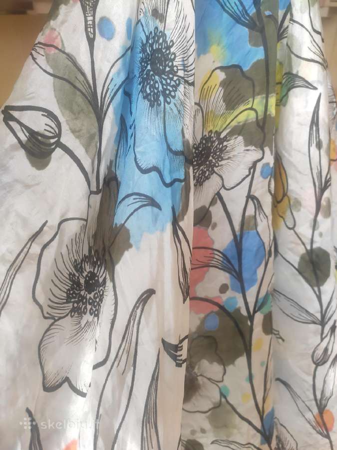 Didelė itališka šilko skara 180x220