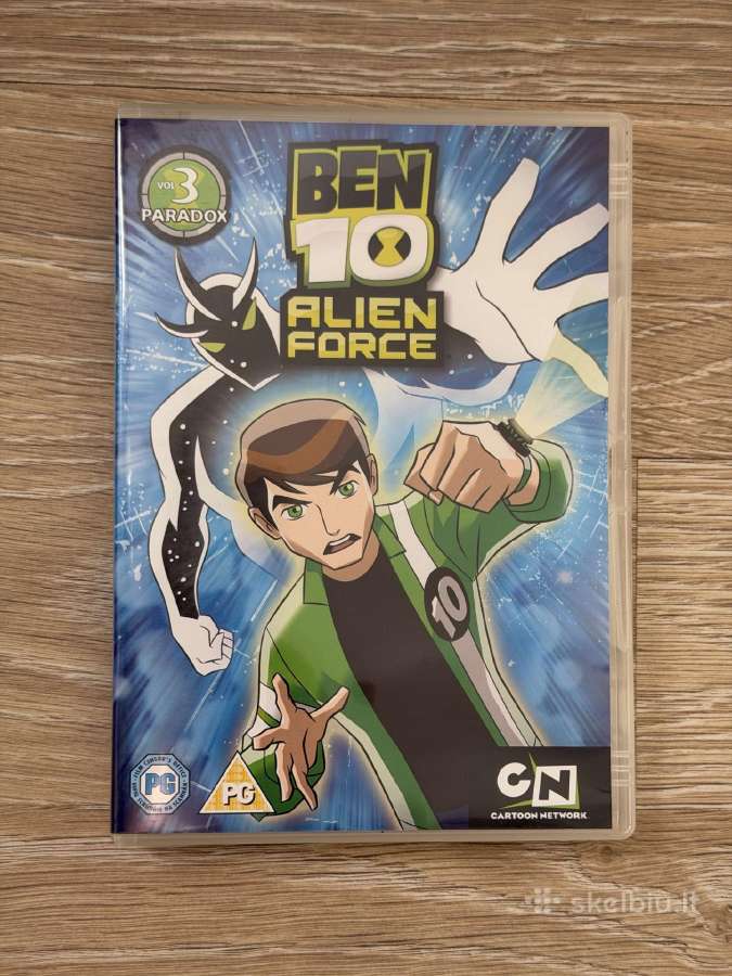 Ben 10 Alien Force Dvd diskas
