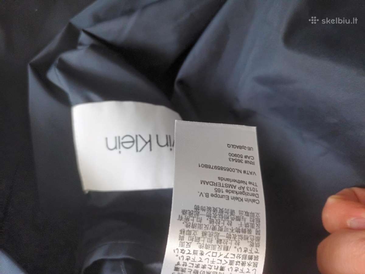 Calvin Klein vyriškas lietpaltis 50 d - nuotraukos Nr. 7