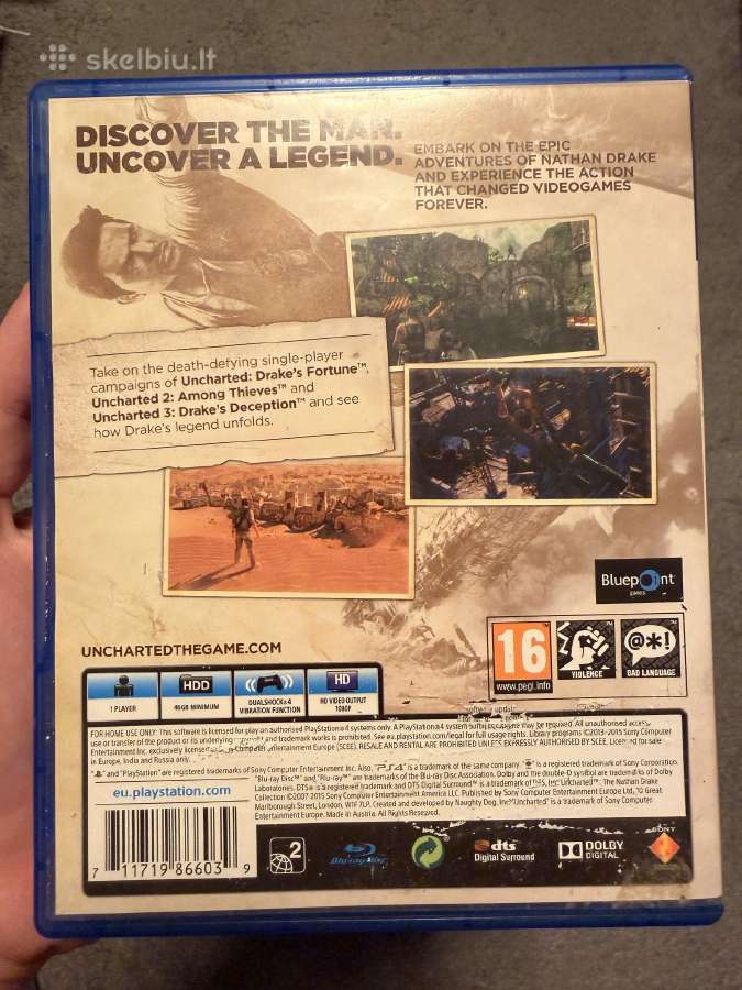 Uncharted: The Nathan Drake Collection - nuotraukos Nr. 2