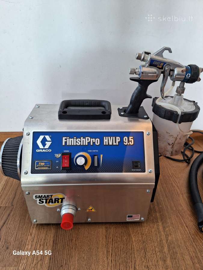 Graco Hvlp Procontractor 9.5 dažymo aparatas - nuotraukos Nr. 2