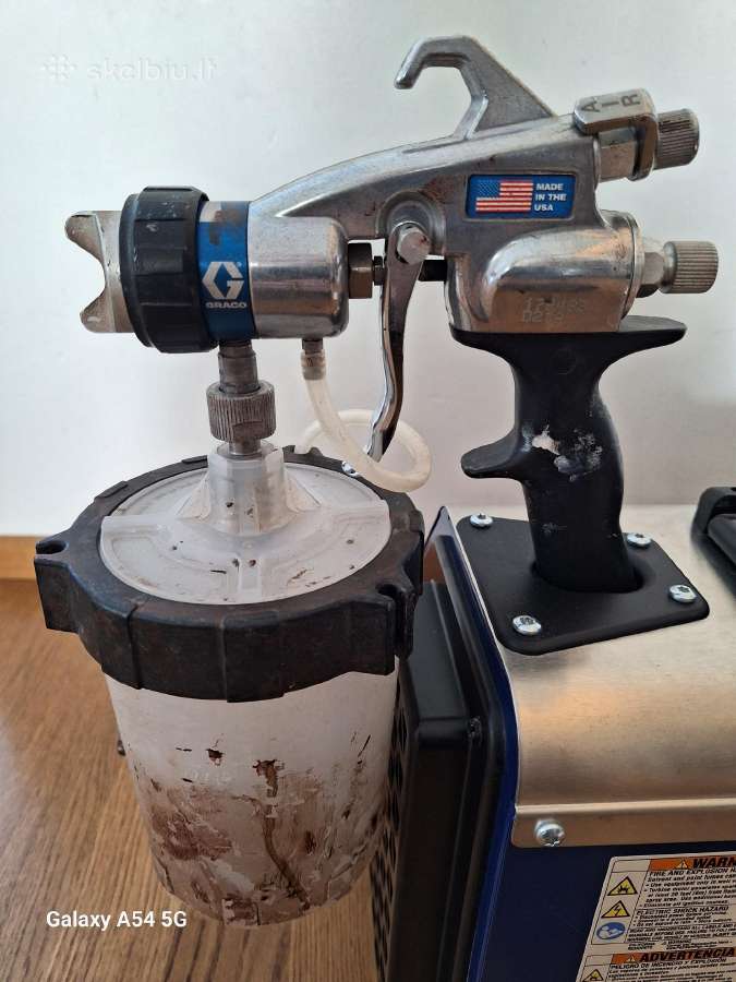 Graco Hvlp Procontractor 9.5 dažymo aparatas - nuotraukos Nr. 4