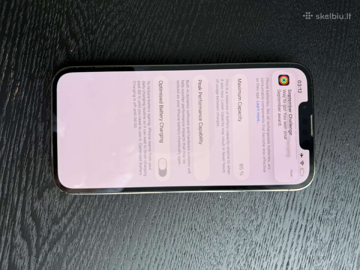 iPhone 13 Pro 256 GB Alpine Green. Idealios būklės