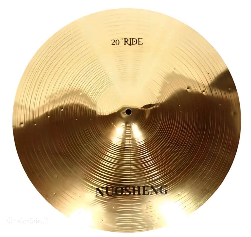 20" Ride lėkštė pradedantiesiems (Nuosheng) - nuotraukos Nr. 2