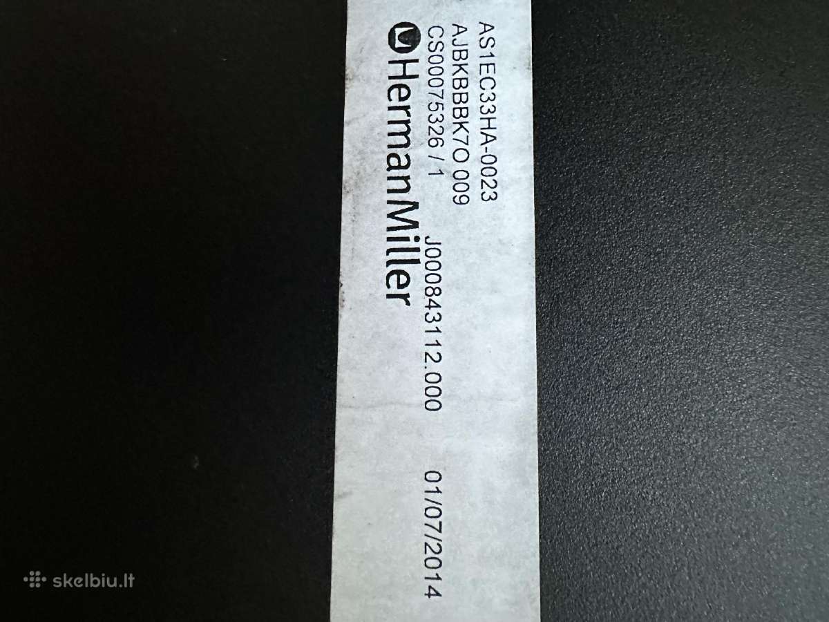 Herman Miller rašomo stalo kede - nuotraukos Nr. 6