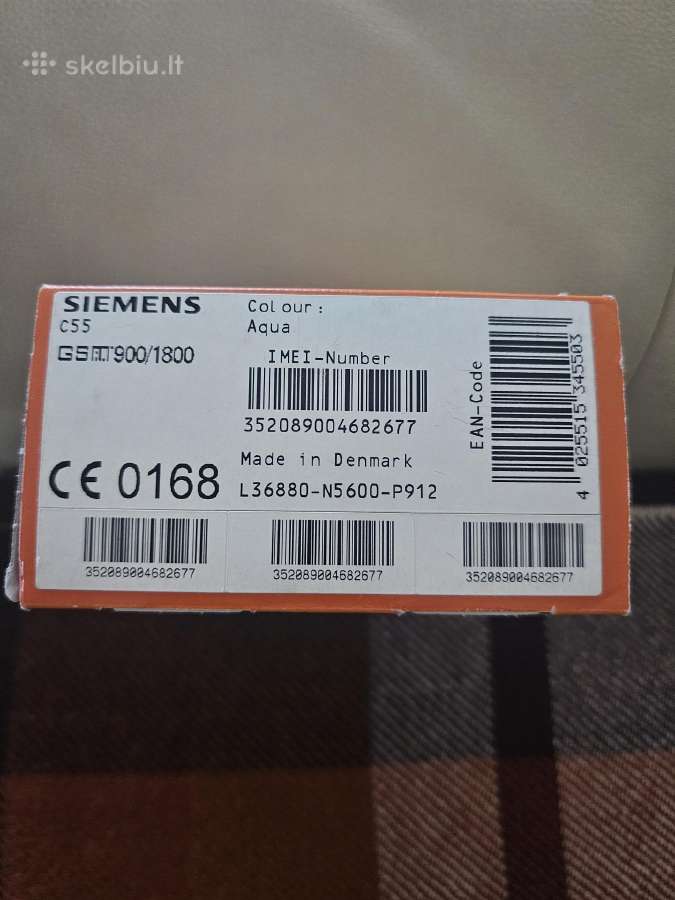Mobilus telefonas Siemens C55 - nuotraukos Nr. 5